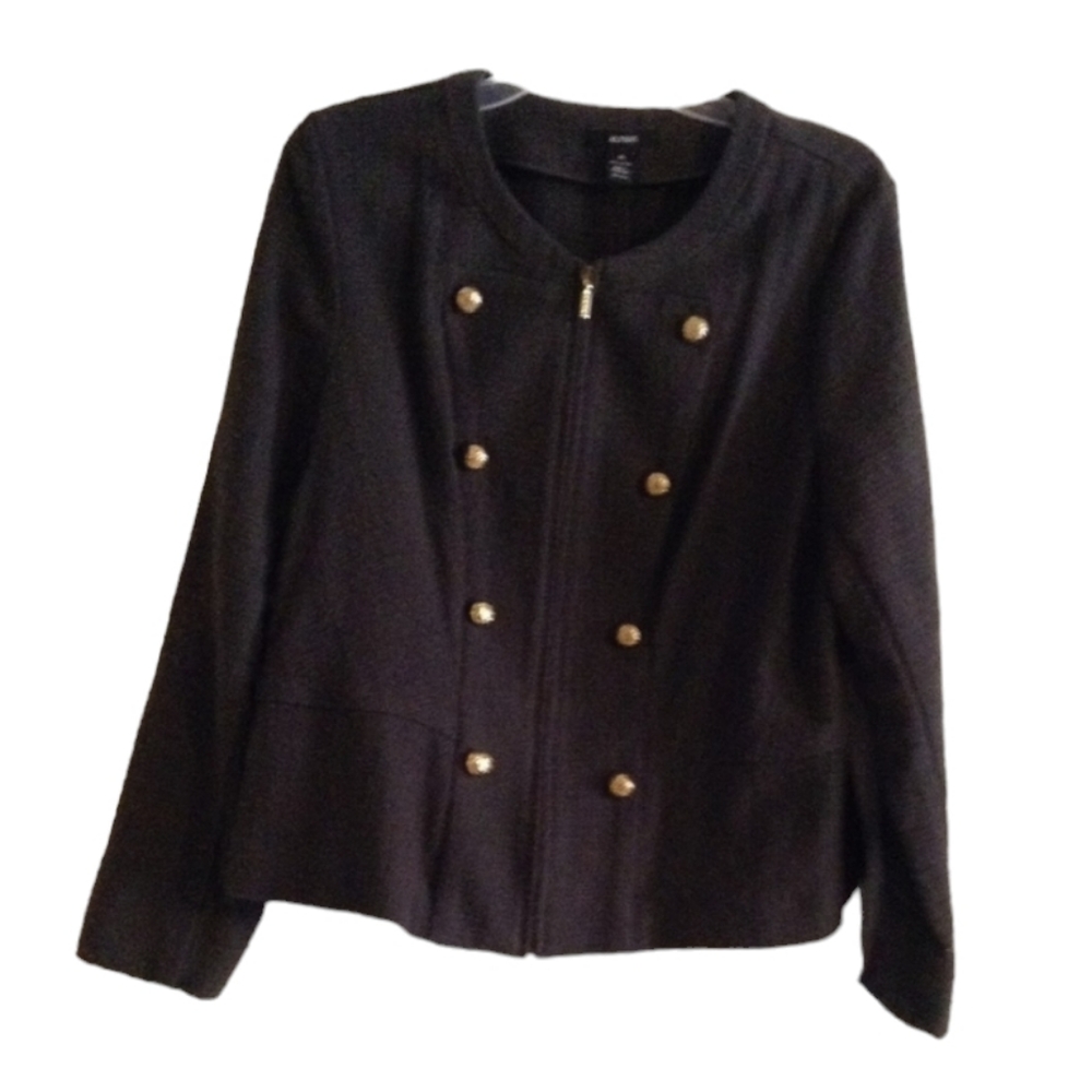 Military Style Jacket in Blue Size XL